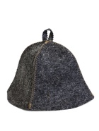 Шапка для бани и сауны «Русские традиции», шерсть 50%, полиэфир 50%, серая - фото 59848312