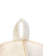 Шапка для бани и сауны «С лёгким паром!», шерсть 50%, полиэфир 50%, белая - фото 59848319