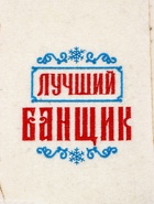 Рукавица для бани и сауны «Лучший банщик», шерсть 50%, полиэфир 50%, белая - фото 59848324