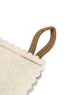 Рукавица для бани и сауны «Лучший банщик», шерсть 50%, полиэфир 50%, белая - Фото 6