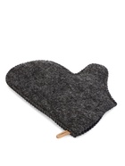 Рукавица для бани и сауны «Русские традиции», шерсть 50%, полиэфир 50%, серая - фото 59848332