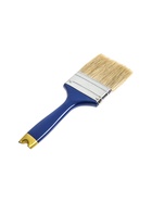 УЦЕНКА Кисть плоская ТУНДРА, натуральная щетина, пластиковая рукоятка, 2.5", 63 мм 10954393