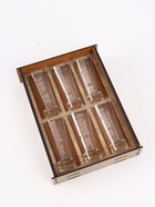 УЦЕНКА Набор стопок в деревянном ящике «Лучший мужик» 6 шт. - фото 14982885