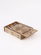 УЦЕНКА Набор стопок в деревянном ящике «Лучший мужик» 6 шт. - фото 14982886