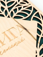 УЦЕНКА Книга пожеланий в дерев.обложке «Резные листья», 21×21 см 10954597