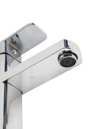 УЦЕНКА Смеситель для раковины ZEIN Z3714, однорычажный, длина излива 12 см, пластик, хром - Фото 3