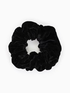 Резинка для волос «Орбита», джемма бархат, 10 см, чёрная (комплект 2 шт) - фото 59848488