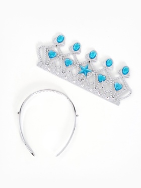 Диадема принцессы, цвета МИКС (комплект 2 шт)