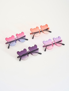 Карнавальные очки "Мишка" градиент, цвета МИКС (комплект 2 шт)