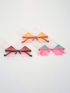 Карнавальные очки "Пятиугольник" градиент, цвета МИКС (комплект 2 шт) - фото 59417808 Карнавальные очки "Пятиугольник" градиент, цвета МИКС (комплект 2 шт) - фото 59417808