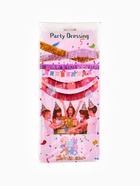 Гирлянда "Дождик" 3 метра с липким краем, цвет фиолетовый (комплект 2 шт) - фото 60979285