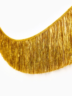 Гирлянда «Бахрома», 2 метра, золотая