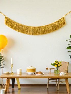 Гирлянда «Бахрома», 2 метра, золотая