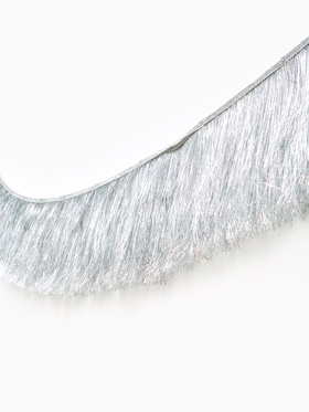 Гирлянда «Бахрома» 2 метра, серебряная