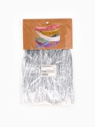 Гирлянда "Бахрома" 2 м серебреная - фото 60979301