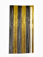 Занавес для фотозоны 1х2 м., черно-золотой (комплект 2 шт) - фото 59417840 Занавес для фотозоны 1х2 м., черно-золотой (комплект 2 шт) - фото 59417840