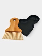 Щетка с совком "Meli", бамбуковая ручка, цвет черный 18х14 см - фото 59417860 Щетка с совком "Meli", бамбуковая ручка, цвет черный 18х14 см - фото 59417860