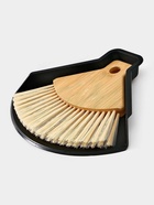 Щетка с совком "Meli", бамбуковая ручка, цвет черный 20х19 см - фото 59417863 Щетка с совком "Meli", бамбуковая ручка, цвет черный 20х19 см - фото 59417863