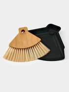 Щетка с совком "Meli", бамбуковая ручка, цвет черный 20х19 см - фото 59417866 Щетка с совком "Meli", бамбуковая ручка, цвет черный 20х19 см - фото 59417866