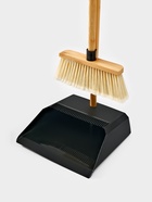 Щетка с совком "Meli Loft" бамбуковый держатель, цвет черный 26х24х96 см - фото 59417881 Щетка с совком "Meli Loft" бамбуковый держатель, цвет черный 26х24х96 см - фото 59417881