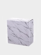 Маслёнка, 19×18×9.5 см, с ножом, на бамбуковой подставке, стекло, прозрачная - фото 7729400