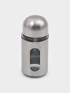 Набор для специй «Патрон», перечница и солонка 90 мл, с металлической крышкой, стекло 10912359