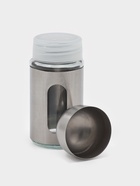 Набор для специй «Патрон», перечница и солонка 90 мл, с металлической крышкой, стекло 10912359