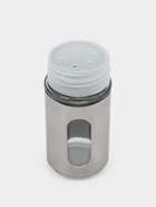 Набор для специй «Патрон», перечница и солонка 90 мл, с металлической крышкой, стекло 10912359