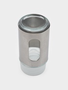 Набор для специй «Патрон», перечница и солонка 90 мл, с металлической крышкой, стекло 10912359