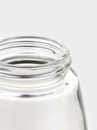 Сахарница, 200 мл, 6.5×16.5 см, с дозатором, стекло, прозрачная, чёрная 10912361