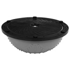 УЦЕНКА Полусфера BOSU гимнастическая ONLYTOP, массажная, с насосом, 46×20 см, серая - Фото 9