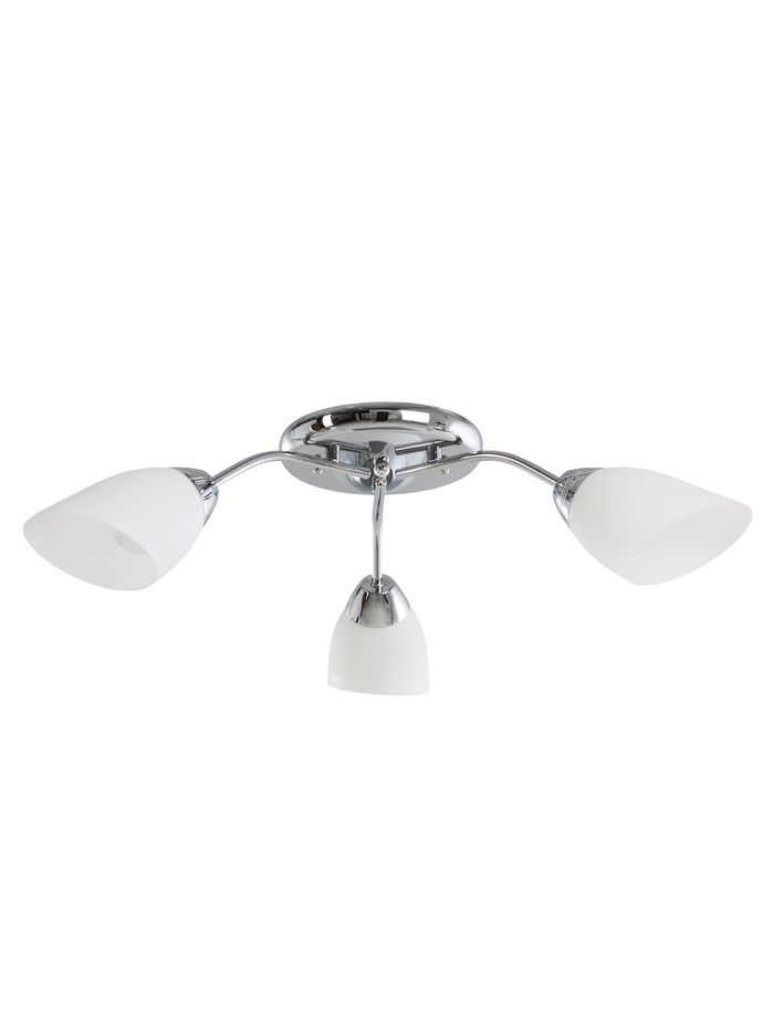 Люстра 50788/3, 3×60 Вт, E27, 60×60×17 см, белый - Фото 1