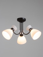 Люстра 20135/3BK, 3х60Вт, E27, 54х54х32 см - фото 809306856