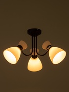 Люстра 20135/3BK, 3х60Вт, E27, 54х54х32 см - фото 809306857