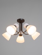 Люстра 20135/5BK, 5х60Вт, E27, 60х60х32 см - фото 809306864