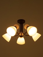 Люстра 20135/5BK, 5х60Вт, E27, 60х60х32 см - фото 809306865