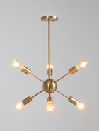 Люстра 13189/6GD, 6×40 Вт, E27, 50×50×61 см - фото 60870636