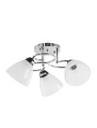 Люстра 12274/3CR, 3х40Вт, E27, 50х50х23 см - фото 809306888