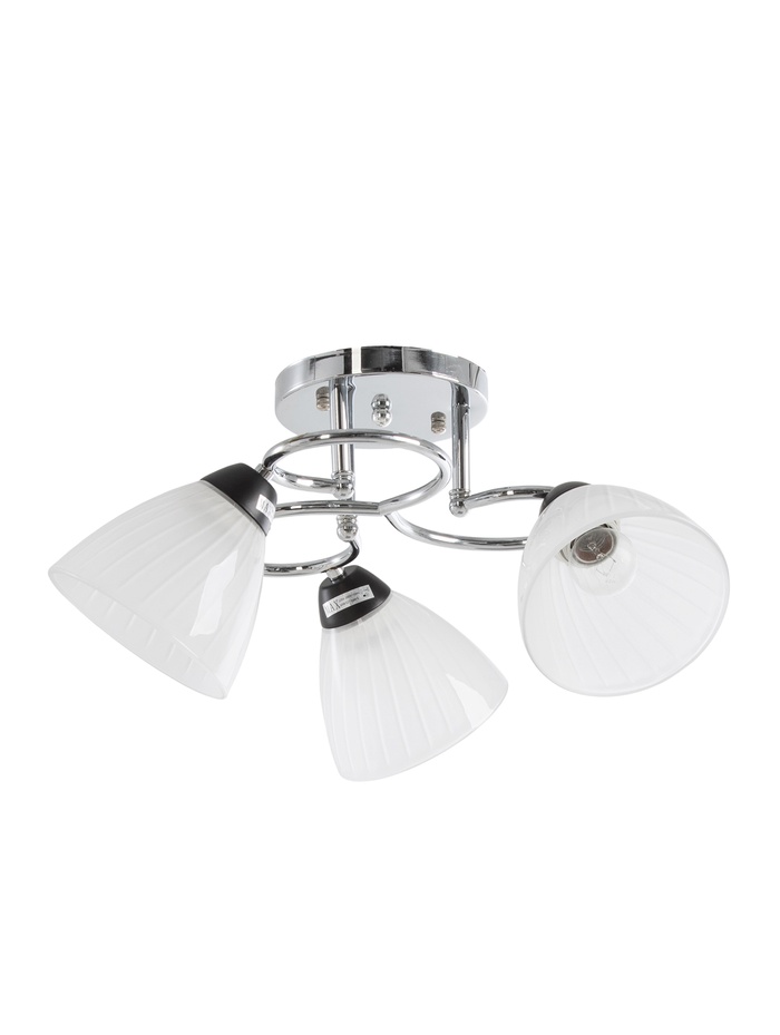 Люстра 12274/3CR, 3×40 Вт, E27, 50×50×23 см