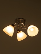 Люстра 12274/3CR, 3х40Вт, E27, 50х50х23 см - фото 809306890