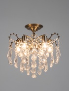 Люстра 15552/6AB, 6х60Вт, E27, 41,5х41,5х40 см - фото 809306897