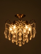 Люстра 15552/6AB, 6х60Вт, E27, 41,5х41,5х40 см - фото 809306898