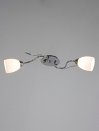 Люстра 11175/2CR, 2х60Вт, E27, 54х25х22 см - фото 809306907