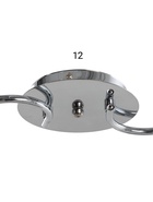 Люстра 11175/2CR, 2х60Вт, E27, 54х25х22 см - фото 809306910