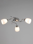 Люстра 11175/3CR, 3х60Вт, E27, 58х58х22 см - фото 809306916