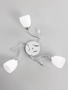 Люстра 11175/3CR, 3х60Вт, E27, 58х58х22 см - фото 809306918