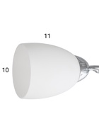 Люстра 11175/3CR, 3х60Вт, E27, 58х58х22 см - фото 809306920