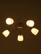 Люстра 11175/5CR, 5х60Вт, E27, 64х64х22 см - фото 809306926