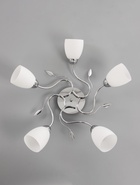 Люстра 11175/5CR, 5х60Вт, E27, 64х64х22 см - фото 809306927