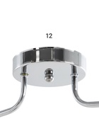 Люстра 12275/2CR, 2х40Вт, E27, 62х18х20 см - фото 809306937